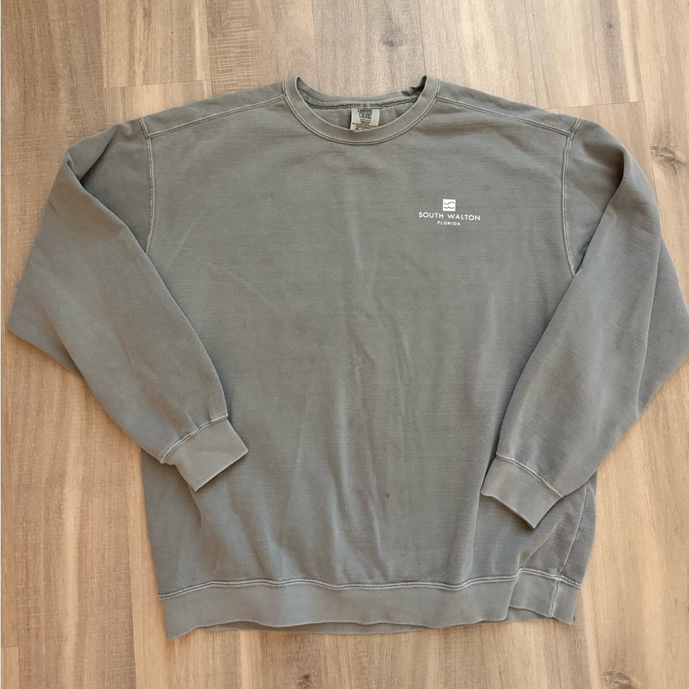 Comfort Colors South Walton 30A XL sweatshirt gray